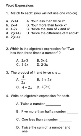 Equivalent Expressions 7EE.1&2 - Mrs. Wallen 7th Grade Math WMS